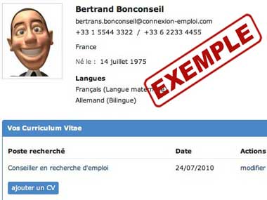Exemple de Compte Exemple de Compte