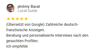 Google Rezension Barat