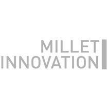 Logo millet gris 4cm